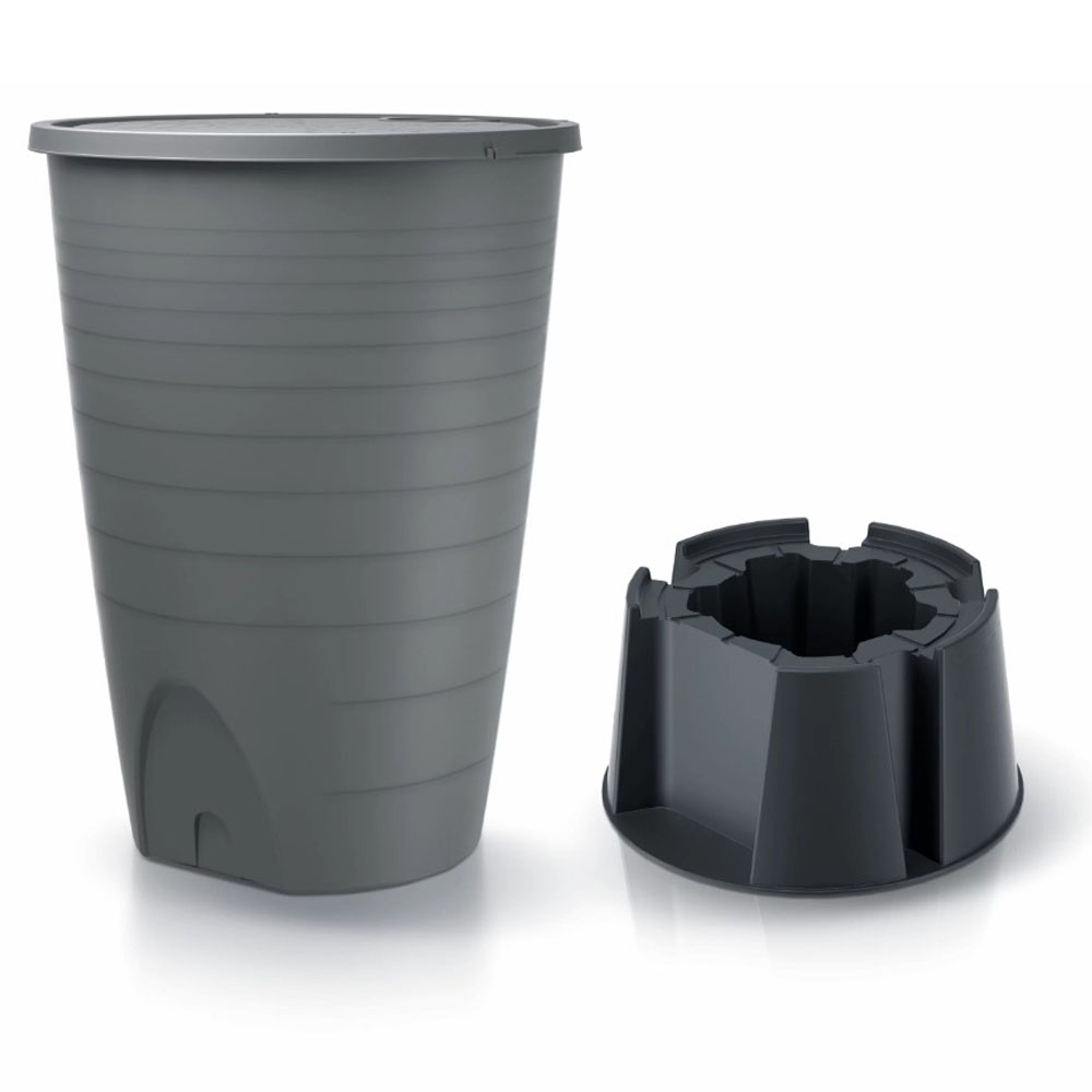 Vihmaveepaak Prosperplast Peruno komplekt, 260L, Hall |  |  |