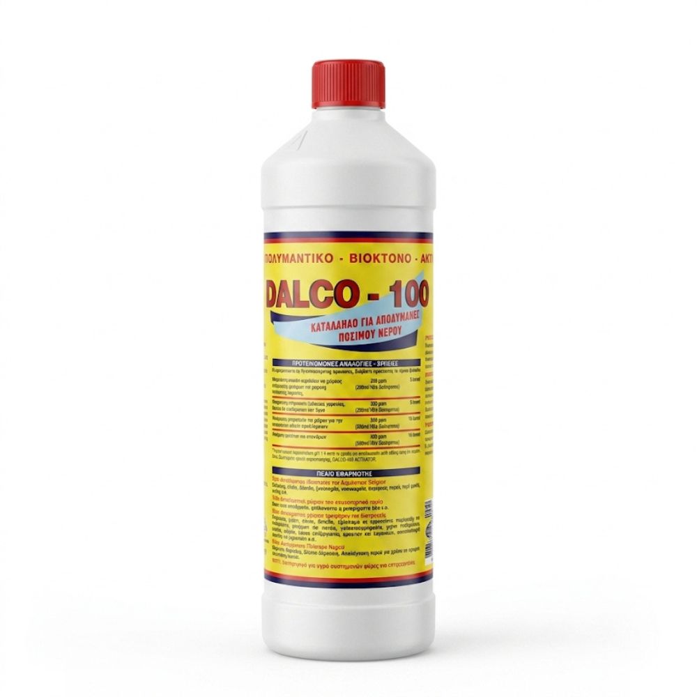 Joogivee ja pindade desinfitseerimisvahend Dalco-100, 1 liiter |  |  |