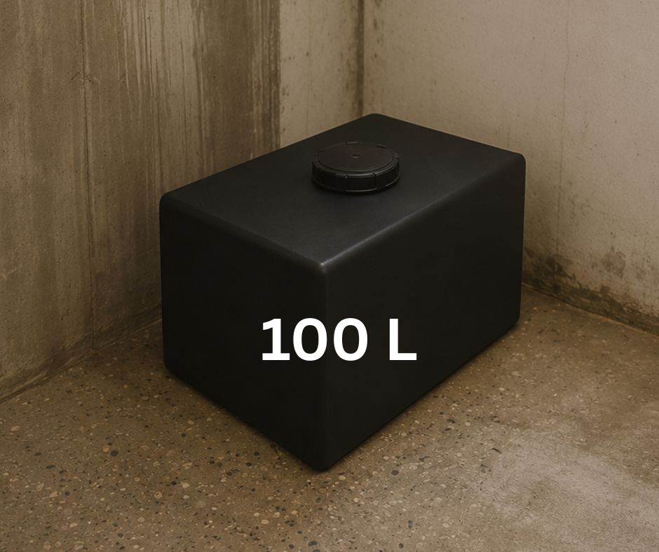 100-liitrised veemahutid