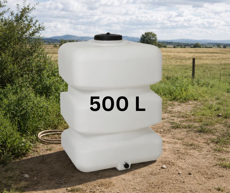 500-liitrised veemahutid